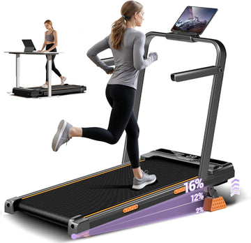 Get Fit at Home with this 4-in-1 Incline Walking Pad