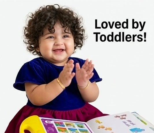 Electronic Toddler Sound Book – Interactive Touch & Learn Activity Book with Stylus