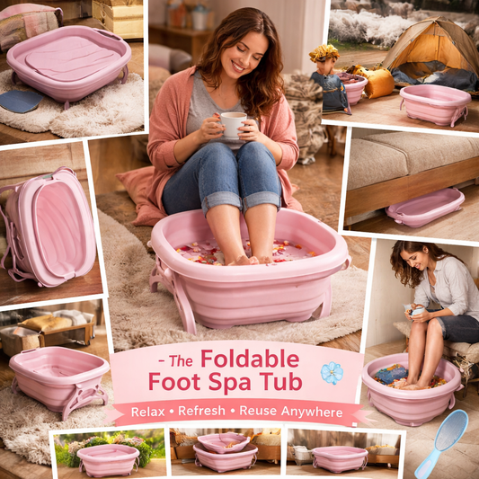 Folding Plastic Foot Bath