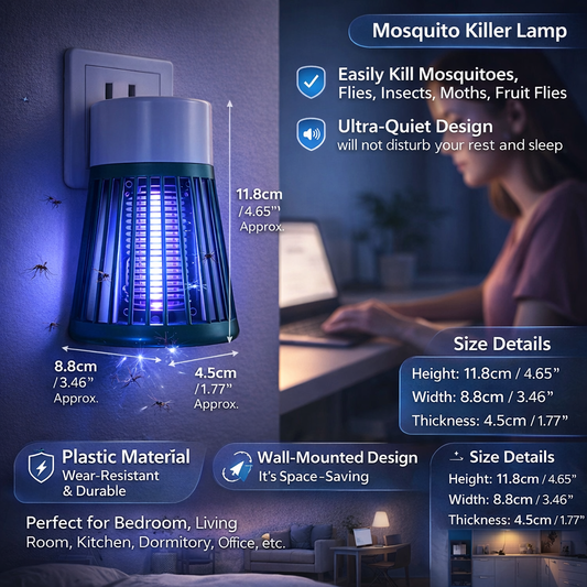 Electric Shock Zapper Mosquito Killer Lamp