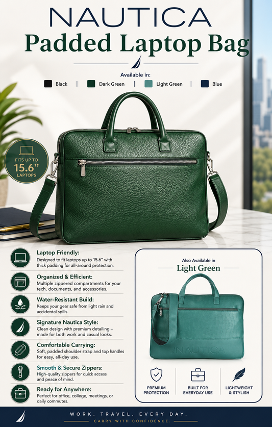 Nautica - Padded Laptop Bag