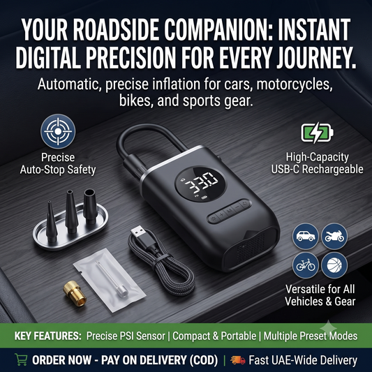 Portable Digital Tire Inflator Air Pump